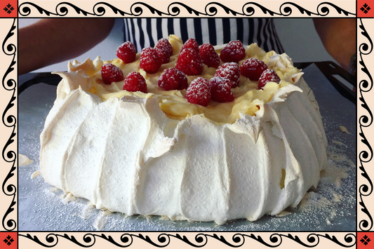 Mrs Pepe’s Crown Pavlova