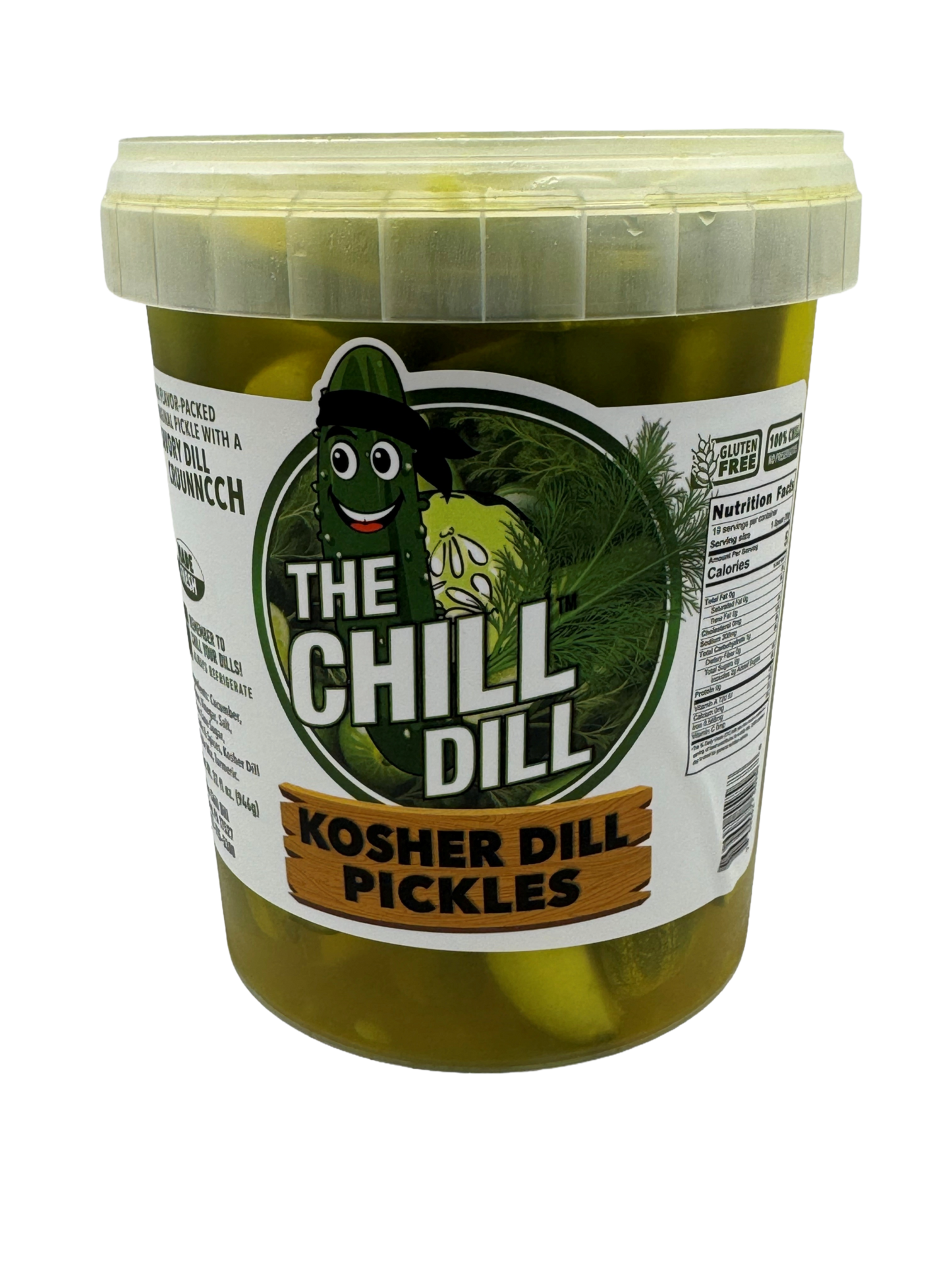 The Chill Dill - Kosher Dill Pickles 32oz