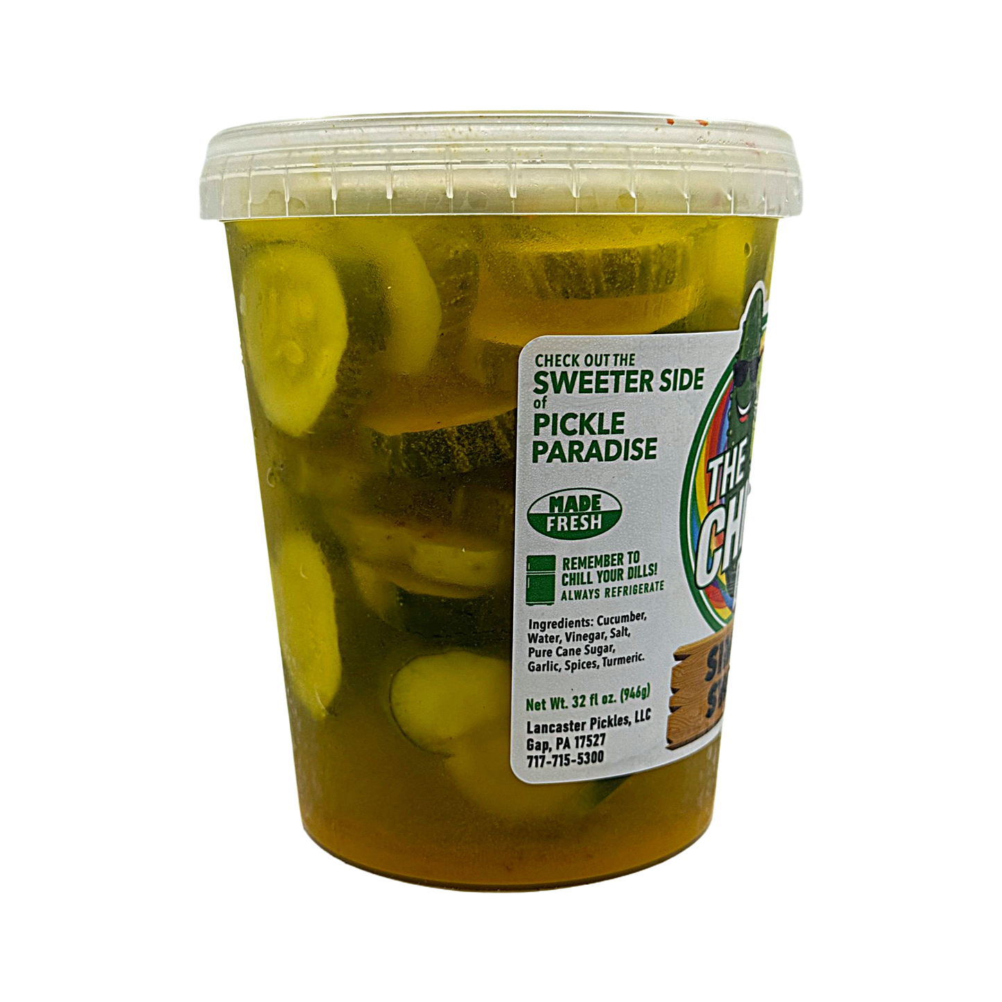 The Chill Dill - Simply Sweet Pickles 32oz