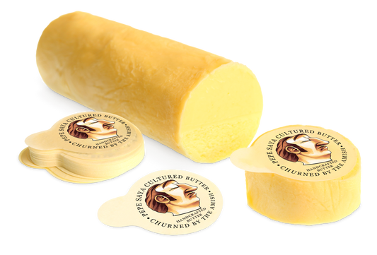 Pepe Saya Butter Restaurant Butter Logs 5.5lb (6-7oz Logs)